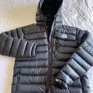 The North Face black 800 down fill Puffer
